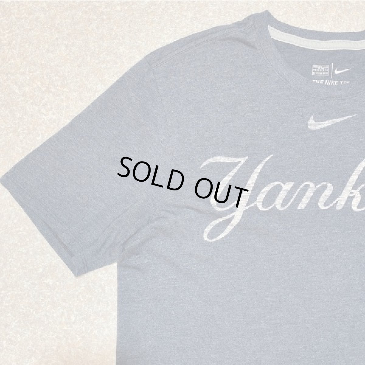 画像2: 「NIKE(ナイキ)」MLB ニューヨークヤンキース NEW YORK YANKEES 杢チャコール Tシャツ (2)