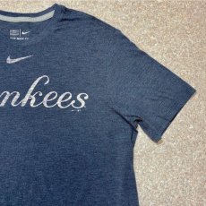 画像4: 「NIKE(ナイキ)」MLB ニューヨークヤンキース NEW YORK YANKEES 杢チャコール Tシャツ (4)