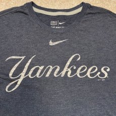 画像6: 「NIKE(ナイキ)」MLB ニューヨークヤンキース NEW YORK YANKEES 杢チャコール Tシャツ (6)