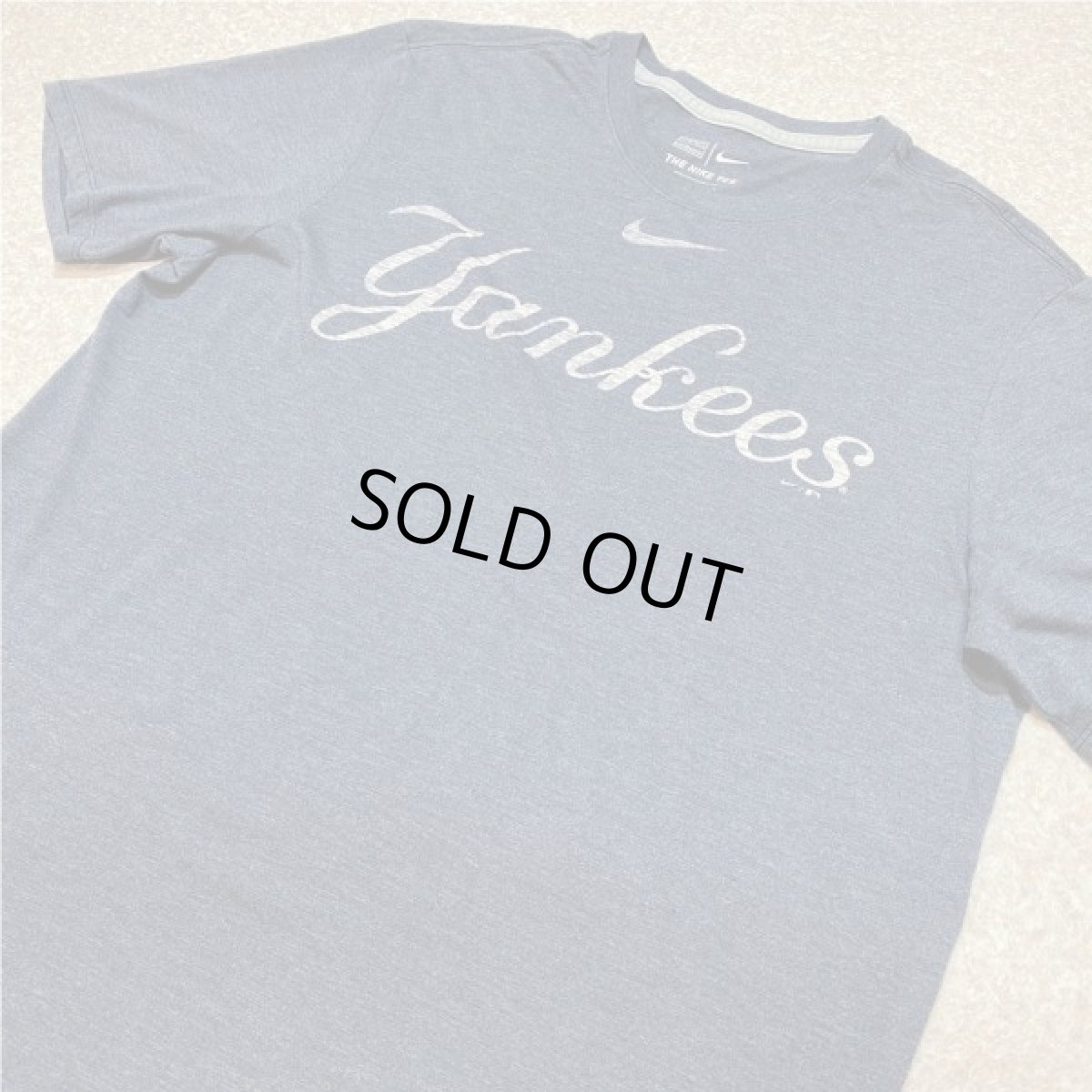 画像15: 「NIKE(ナイキ)」MLB ニューヨークヤンキース NEW YORK YANKEES 杢チャコール Tシャツ (15)
