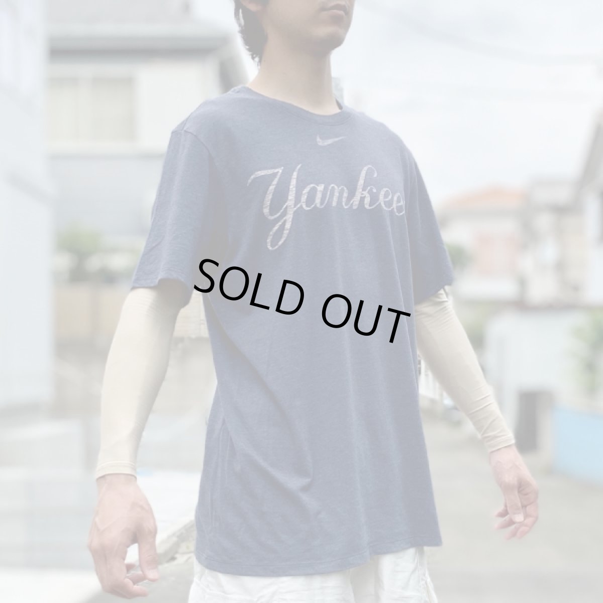 画像17: 「NIKE(ナイキ)」MLB ニューヨークヤンキース NEW YORK YANKEES 杢チャコール Tシャツ (17)