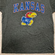 画像5: 「NEW AGENDA(ニュー アジェンダ)」KANSAS KU  カンザス大学 ジェイホークス クラックプリント Tシャツ (5)