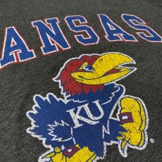 画像7: 「NEW AGENDA(ニュー アジェンダ)」KANSAS KU  カンザス大学 ジェイホークス クラックプリント Tシャツ (7)