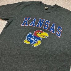 画像13: 「NEW AGENDA(ニュー アジェンダ)」KANSAS KU  カンザス大学 ジェイホークス クラックプリント Tシャツ (13)