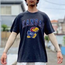 画像16: 「NEW AGENDA(ニュー アジェンダ)」KANSAS KU  カンザス大学 ジェイホークス クラックプリント Tシャツ (16)