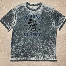 画像1: 「Disney Parks(ディズニー パークス)」ブリーチ スミクロ 1928 Mickey Mouse ミッキーマウス Tシャツ (1)