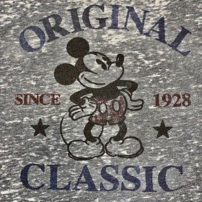 画像1: 「Disney Parks(ディズニー パークス)」ブリーチ スミクロ 1928 Mickey Mouse ミッキーマウス Tシャツ