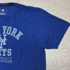 画像4: 「RING SPUN SOFT(リングスパンソフト)」MLB ニューヨークメッツ NEW YORK METS 杢ブルー Tシャツ (4)