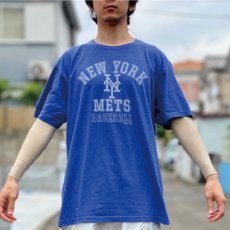 画像16: 「RING SPUN SOFT(リングスパンソフト)」MLB ニューヨークメッツ NEW YORK METS 杢ブルー Tシャツ (16)