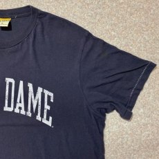 画像4: 「LEAGUE(リーグ)」NOTRE DAME ノートルダム大学 シングルステッチ パキ綿 Tシャツ (4)