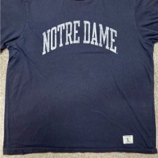 画像5: 「LEAGUE(リーグ)」NOTRE DAME ノートルダム大学 シングルステッチ パキ綿 Tシャツ (5)