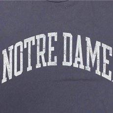 画像6: 「LEAGUE(リーグ)」NOTRE DAME ノートルダム大学 シングルステッチ パキ綿 Tシャツ (6)