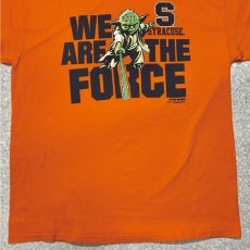 画像5: 「Champion(チャンピオン)」STAR WARS スターウォーズ ヨーダ シラキュース大学 オレンジ プリント Tシャツ (5)