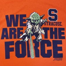 画像6: 「Champion(チャンピオン)」STAR WARS スターウォーズ ヨーダ シラキュース大学 オレンジ プリント Tシャツ (6)