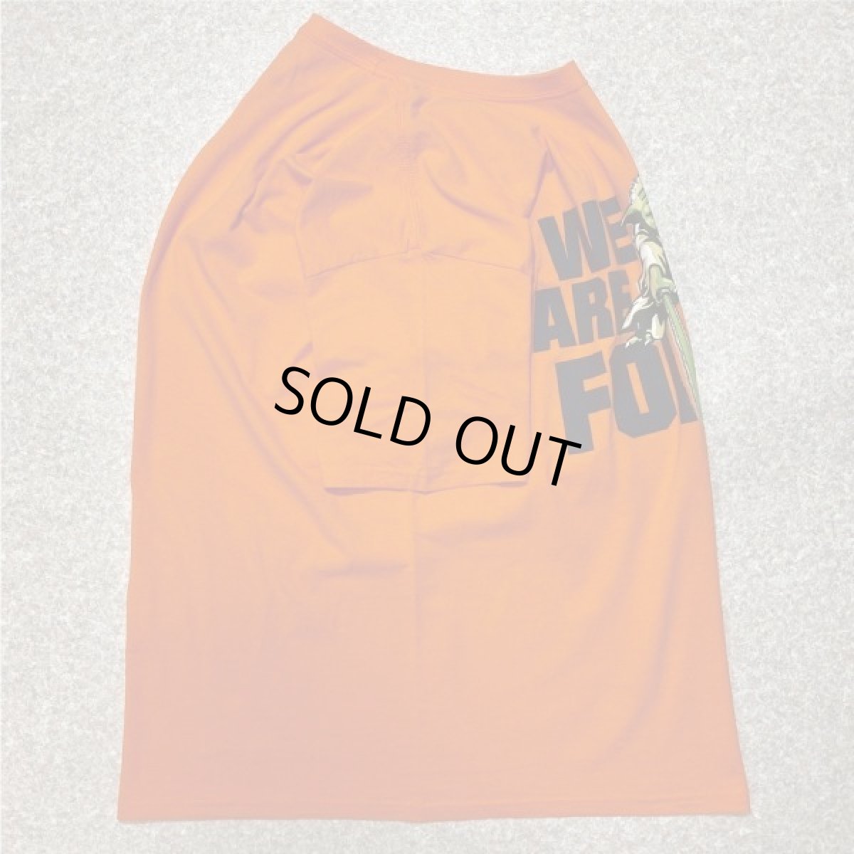 画像15: 「Champion(チャンピオン)」STAR WARS スターウォーズ ヨーダ シラキュース大学 オレンジ プリント Tシャツ (15)