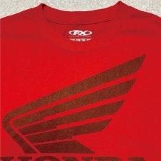 画像3: 「HONDA(ホンダ)」FACTORY EFFEX ファクトリーエフエックス オフィシャル レッド Tシャツ (3)