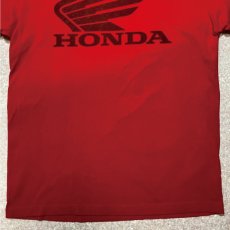 画像5: 「HONDA(ホンダ)」FACTORY EFFEX ファクトリーエフエックス オフィシャル レッド Tシャツ (5)
