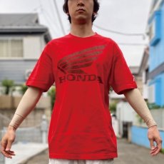 画像16: 「HONDA(ホンダ)」FACTORY EFFEX ファクトリーエフエックス オフィシャル レッド Tシャツ (16)