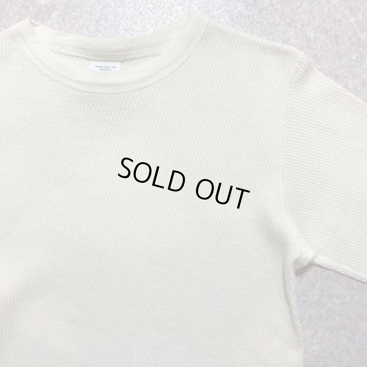 画像4: 「DEAD STOCK(デッドストック)」USミリタリー 米軍 USA製 コールドウェザー ハニカムワッフル サーマル (4)