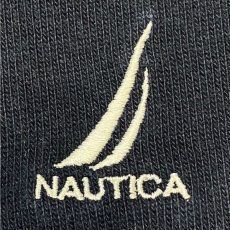 画像5: 「NAUTICA(ノーティカ)」ナンバリング 83 ライン切替 ヨット刺繍 ラガーシャツ (5)