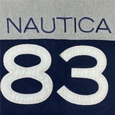 画像13: 「NAUTICA(ノーティカ)」ナンバリング 83 ライン切替 ヨット刺繍 ラガーシャツ (13)