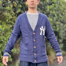 画像16: 「Mitchell&Ness(ミッチェル&ネス)」NYY NewYork Yankees MLB ニューヨークヤンキース サガラワッペン カットソー カーディガン (16)