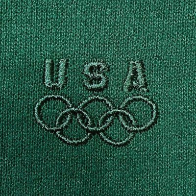 画像1: 「J.C.PENNEY(ジェーシーペニー)」90s オリンピック 五輪 USA 限定 USA製 エクスクルーシブ グリーン トレーナー