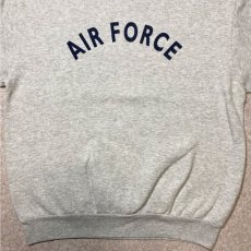 画像5: 「U.S. AIR FORCE(ユー・エス・エア フォース)」米空軍 実物 放出品 11s USAF USA製 スウェット トレーナー (5)