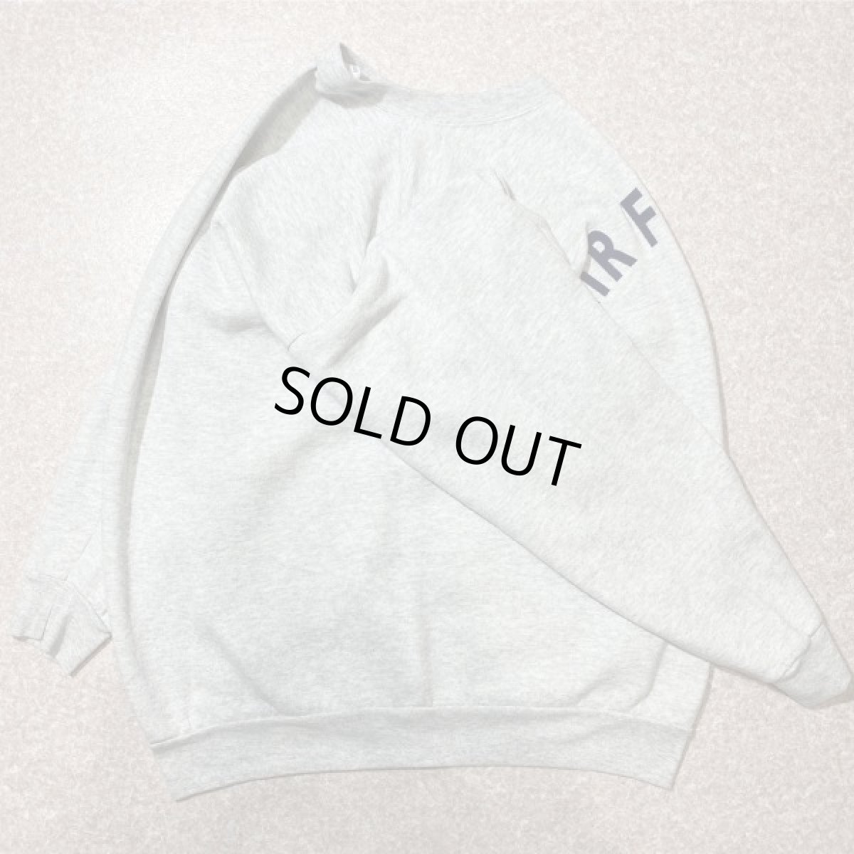 画像12: 「U.S. AIR FORCE(ユー・エス・エア フォース)」米空軍 実物 放出品 11s USAF USA製 スウェット トレーナー (12)