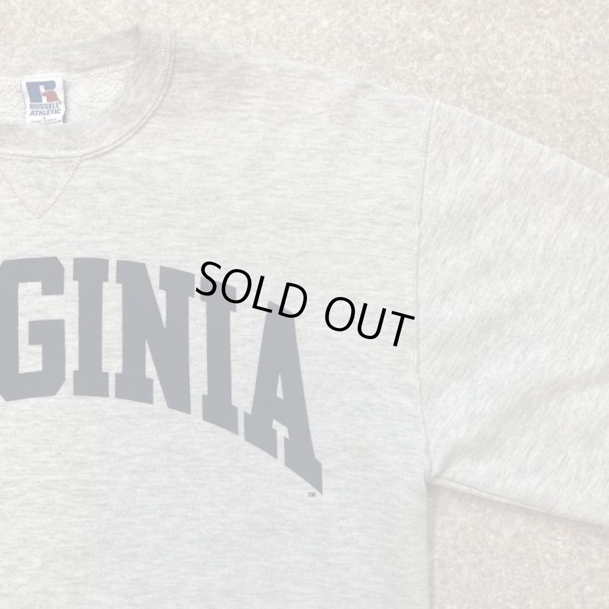 画像4: 「RUSSELL ATHLETIC(ラッセル アスレティック)」バージニア大学 VIRGINIA USA製 スウェット トレーナー (4)