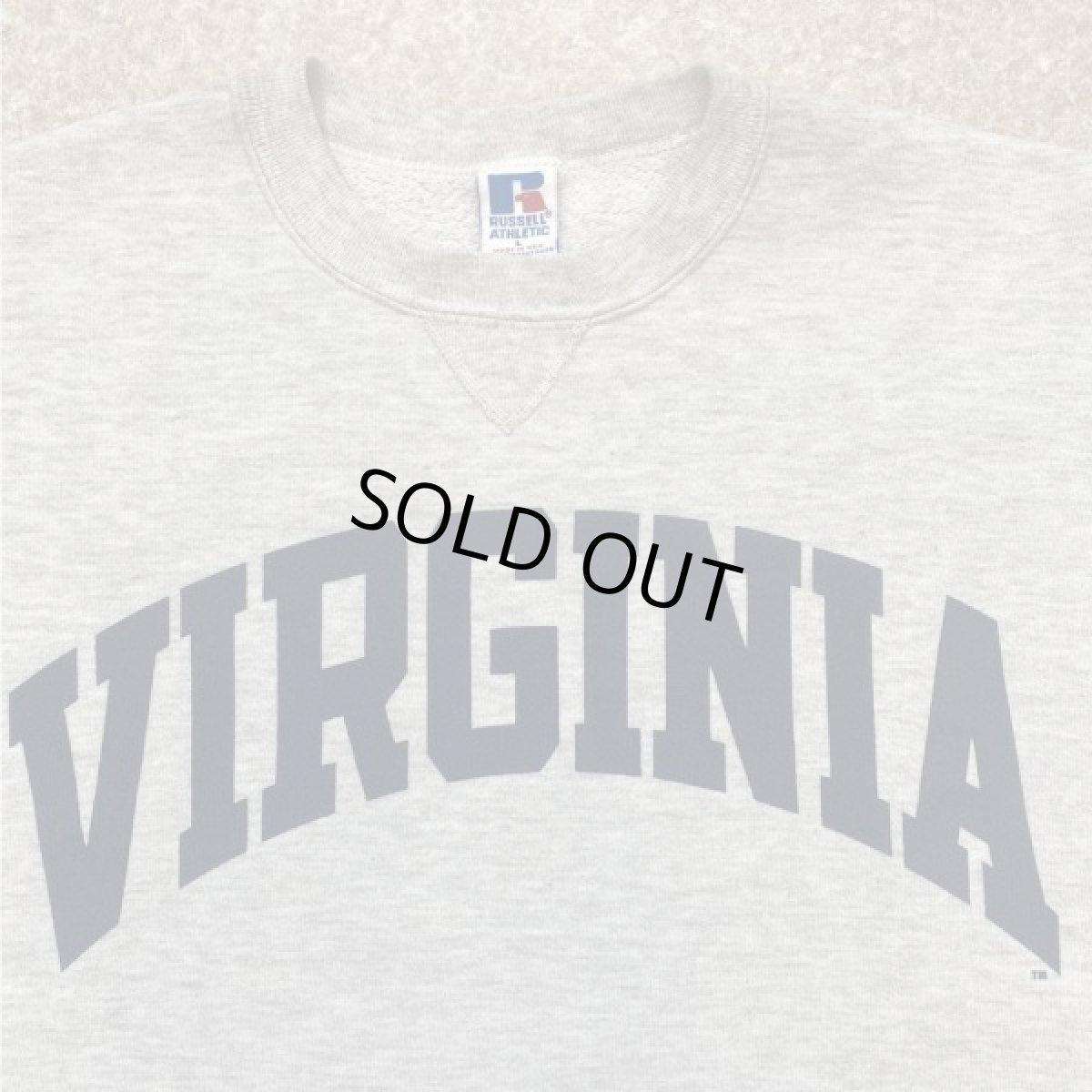 画像5: 「RUSSELL ATHLETIC(ラッセル アスレティック)」バージニア大学 VIRGINIA USA製 スウェット トレーナー (5)