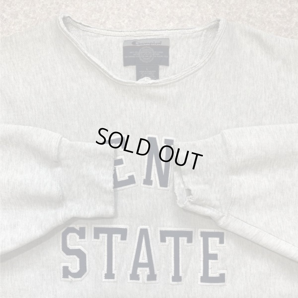 画像3: 「Champion(チャンピオン)」リバースウィーブ REVERSE WEAVE フード カットオフ PENN STATE ペンシルベニア大学 トレーナー (3)