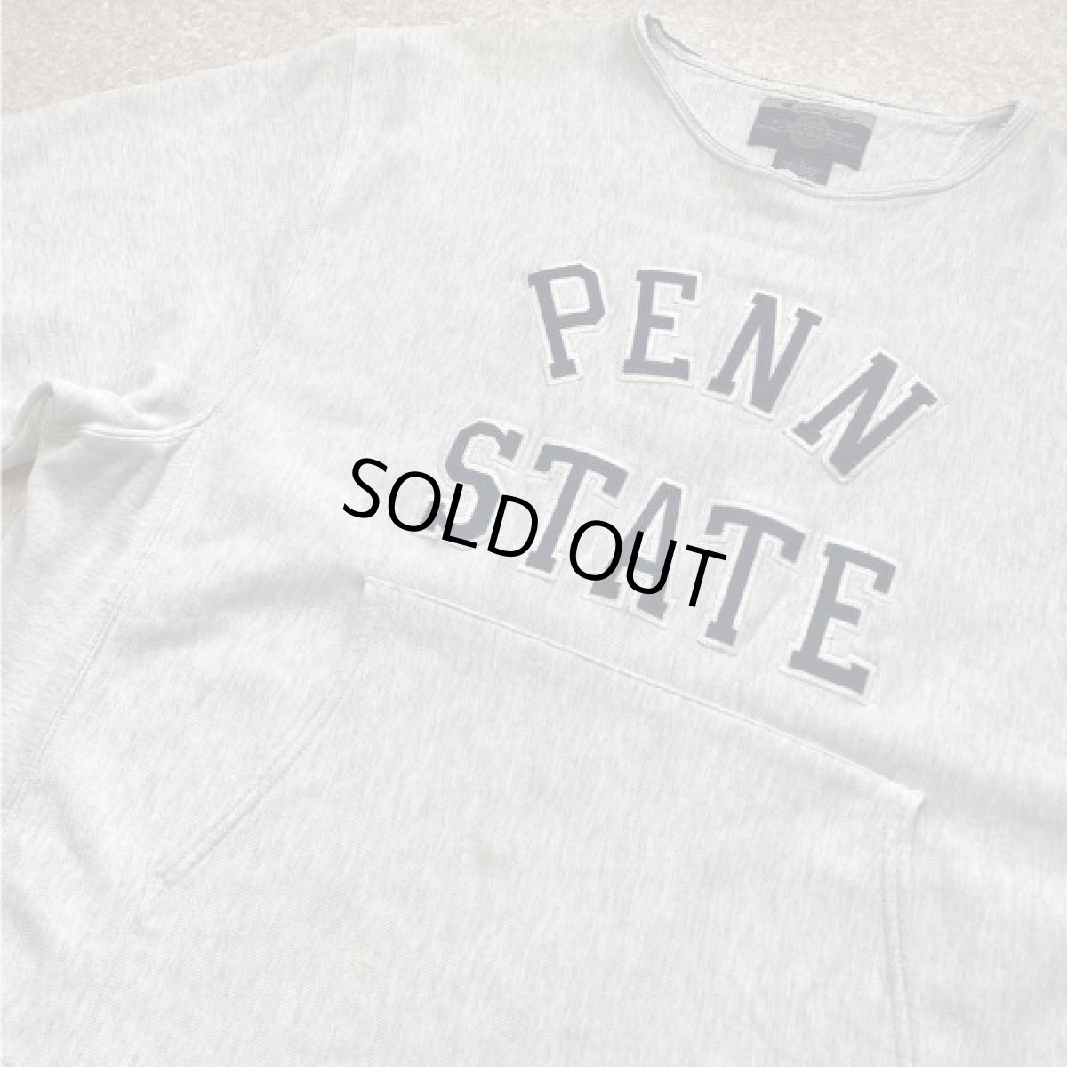 画像15: 「Champion(チャンピオン)」リバースウィーブ REVERSE WEAVE フード カットオフ PENN STATE ペンシルベニア大学 トレーナー (15)