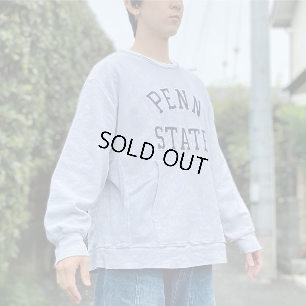 画像17: 「Champion(チャンピオン)」リバースウィーブ REVERSE WEAVE フード カットオフ PENN STATE ペンシルベニア大学 トレーナー (17)