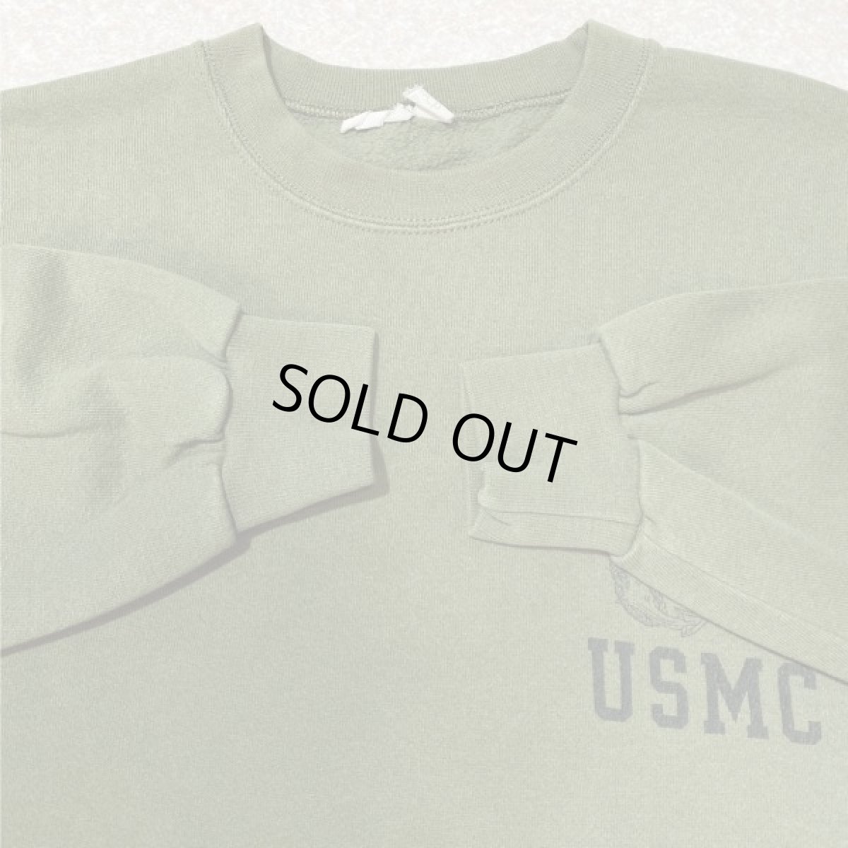 画像3: 「U.S. MARINE(ユー・エス・マリーン)」海兵隊 実物 放出品 90s USMC USA製 スウェット トレーナー (3)
