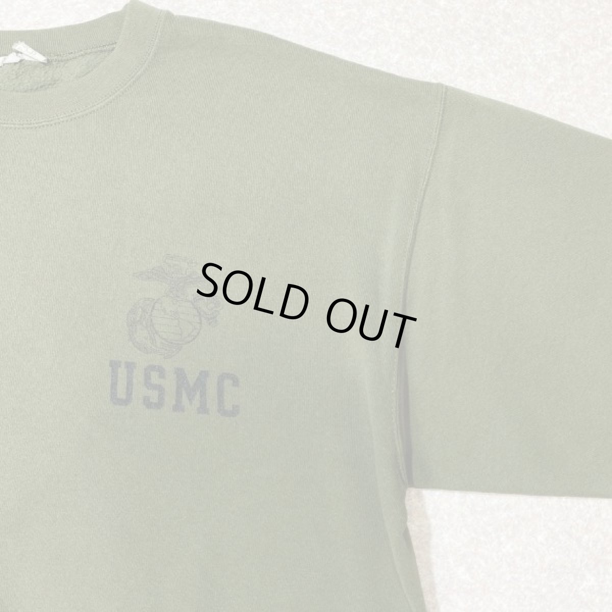 画像4: 「U.S. MARINE(ユー・エス・マリーン)」海兵隊 実物 放出品 90s USMC USA製 スウェット トレーナー (4)