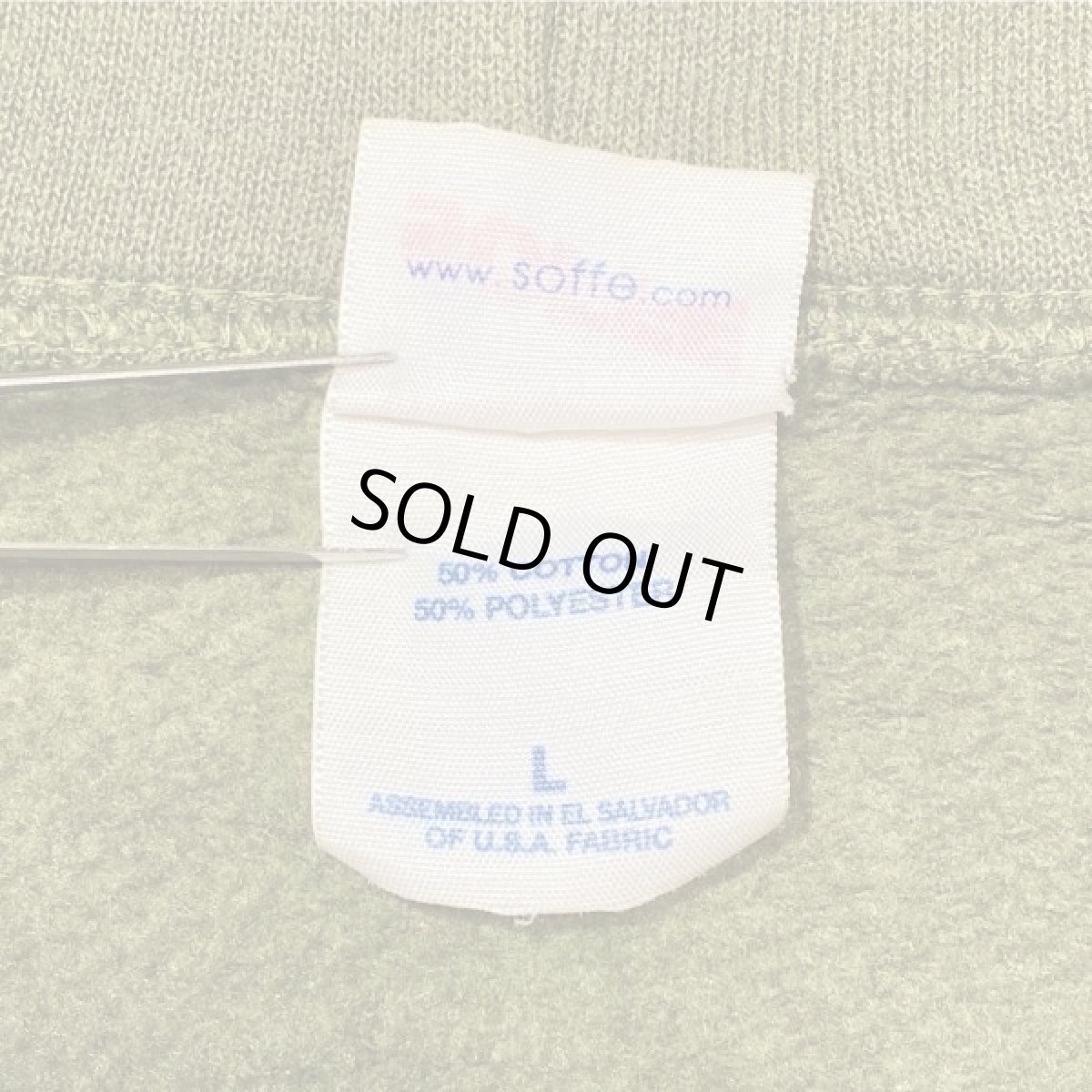 画像7: 「U.S. MARINE(ユー・エス・マリーン)」海兵隊 実物 放出品 90s USMC USA製 スウェット ZIP パーカー (7)