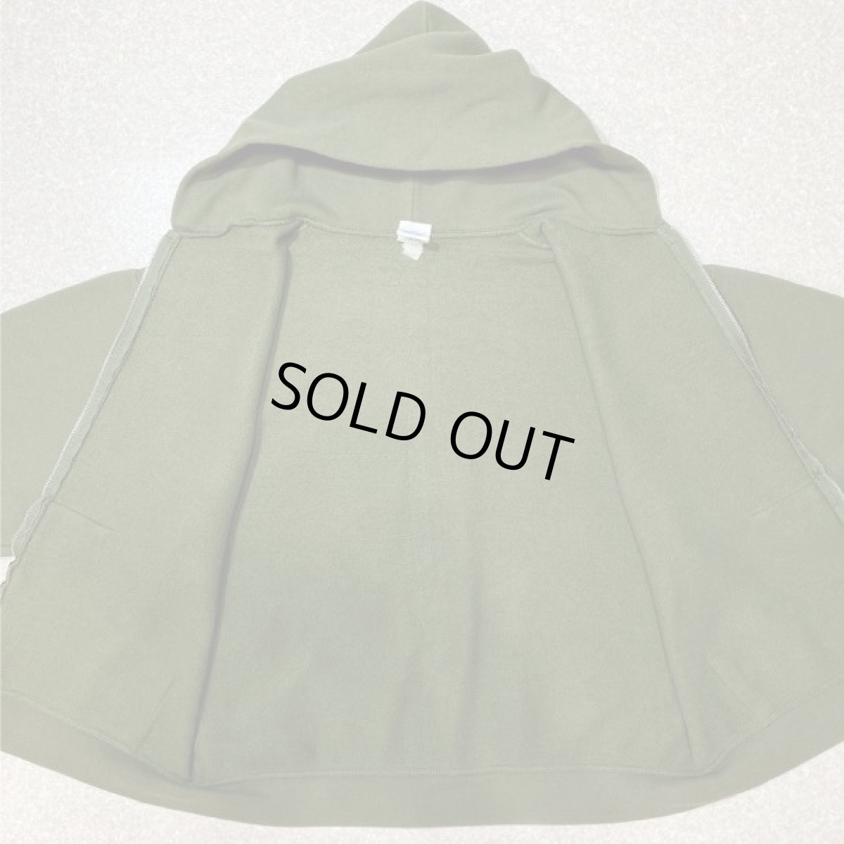 画像13: 「U.S. MARINE(ユー・エス・マリーン)」海兵隊 実物 放出品 90s USMC USA製 スウェット ZIP パーカー (13)