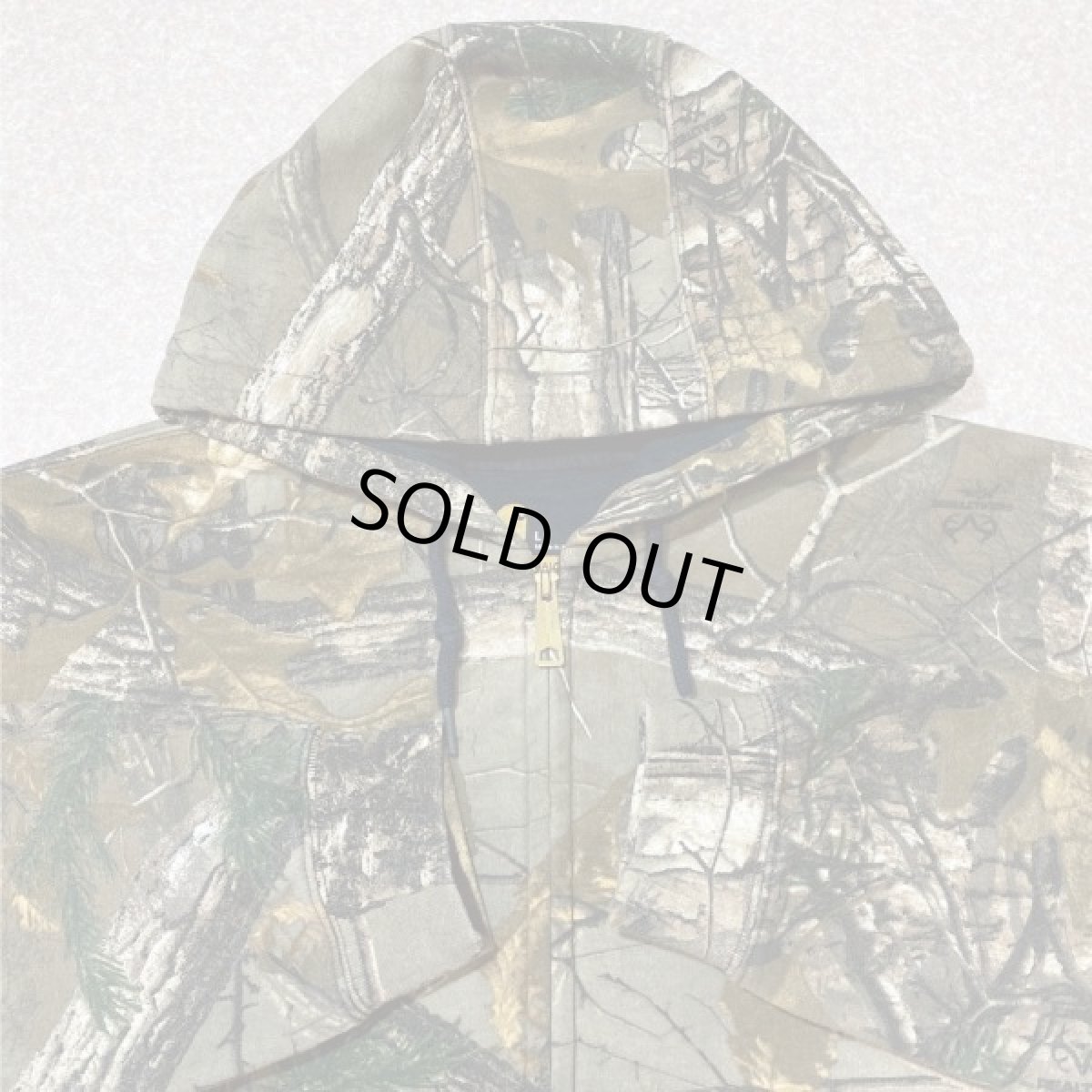 画像3: 「Carhartt(カーハート)」REALTREE リアルツリー リアルツリーカモ カモ柄 迷彩 ミッドウェイト Lサイズ USモデル 裏起毛 ZIP パーカー (3)