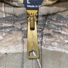 画像7: 「Carhartt(カーハート)」REALTREE リアルツリー リアルツリーカモ カモ柄 迷彩 ミッドウェイト Lサイズ USモデル 裏起毛 ZIP パーカー (7)