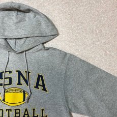 画像4: 「Champion(チャンピオン)」ECO FLEECE エコ フリース 90s USNA FOOTBALL アメリカ合衆国海軍兵学校 フットボール プルオーバー パーカー (4)