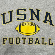 画像6: 「Champion(チャンピオン)」ECO FLEECE エコ フリース 90s USNA FOOTBALL アメリカ合衆国海軍兵学校 フットボール プルオーバー パーカー (6)