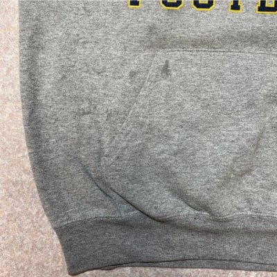 画像1: 「Champion(チャンピオン)」ECO FLEECE エコ フリース 90s USNA FOOTBALL アメリカ合衆国海軍兵学校 フットボール プルオーバー パーカー