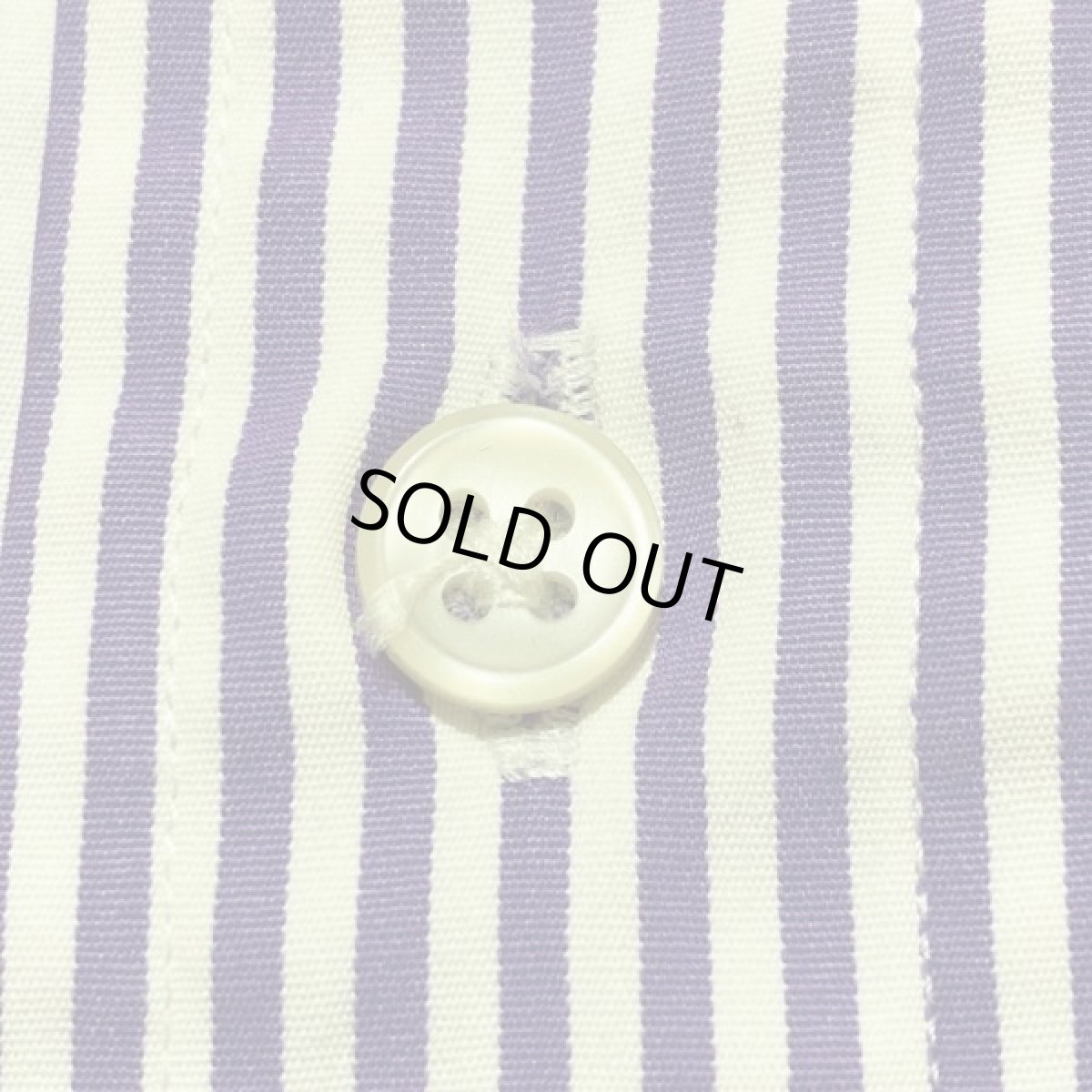 画像7: 「RALPH LAUREN(ラルフローレン)」カスタムフィット 紫 ロンドンストライプ ボタンダウンシャツ (7)