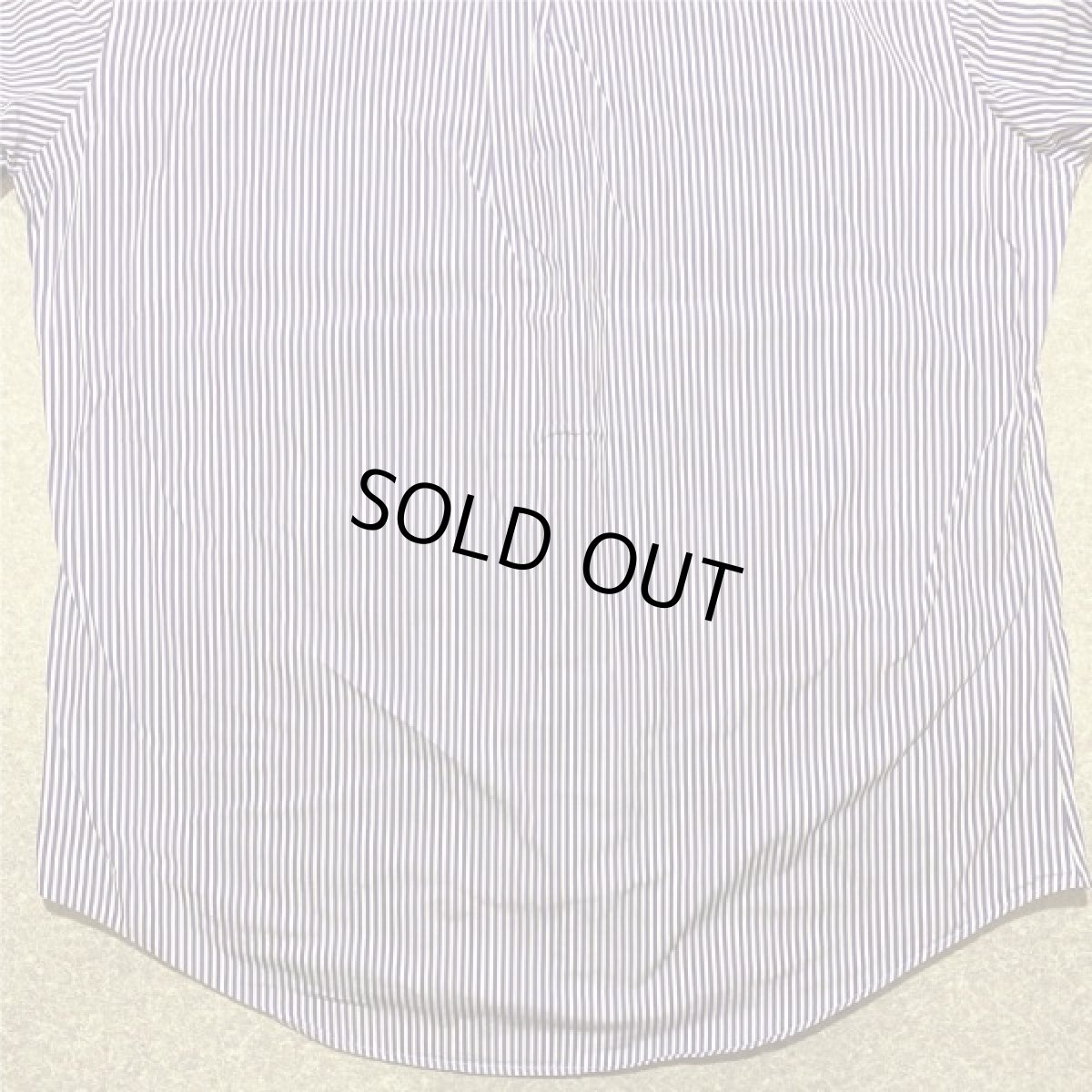 画像13: 「RALPH LAUREN(ラルフローレン)」カスタムフィット 紫 ロンドンストライプ ボタンダウンシャツ (13)