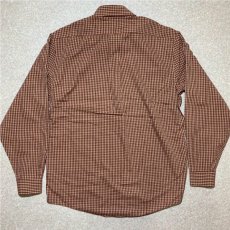 画像10: 「L.L.Bean(エルエルビーン)」トーンオントーンチェック 防シワ加工 ボタンダウンシャツ (10)