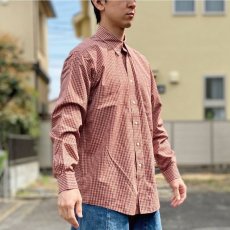 画像17: 「L.L.Bean(エルエルビーン)」トーンオントーンチェック 防シワ加工 ボタンダウンシャツ (17)