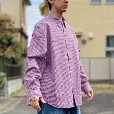 画像17: 「RALPH LAUREN(ラルフローレン)」XXL 3トーンギンガムチェック トリコロールカラー ボタンダウンシャツ (17)