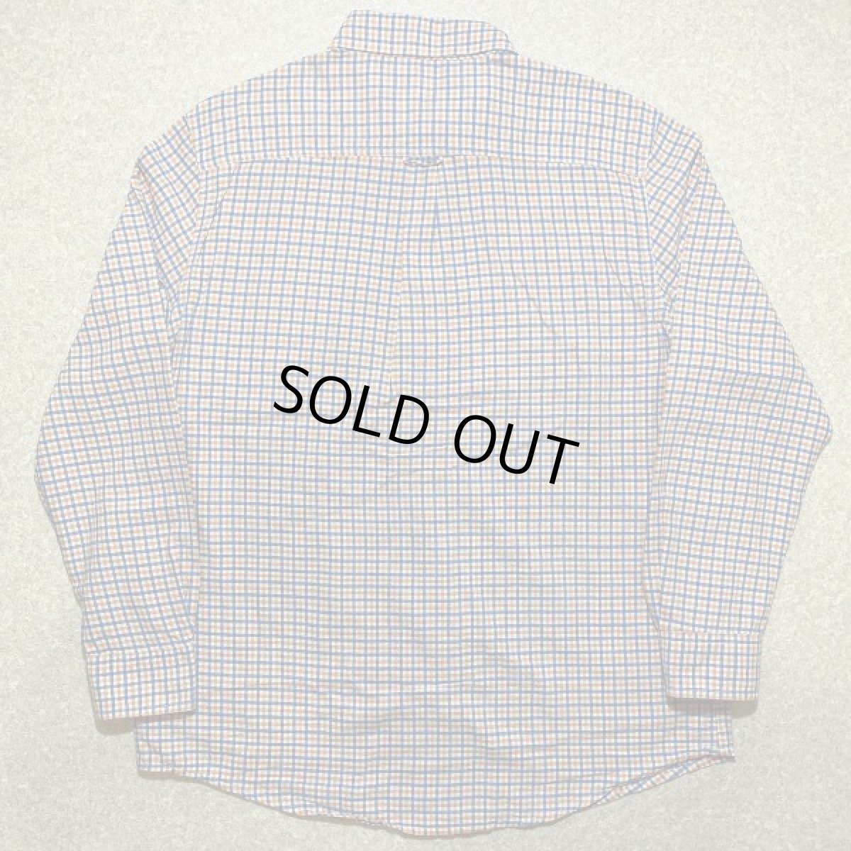 画像11: 「CHAPS(チャップス)」3トーンギンガムチェック KNICKSカラー ボタンダウンシャツ (11)