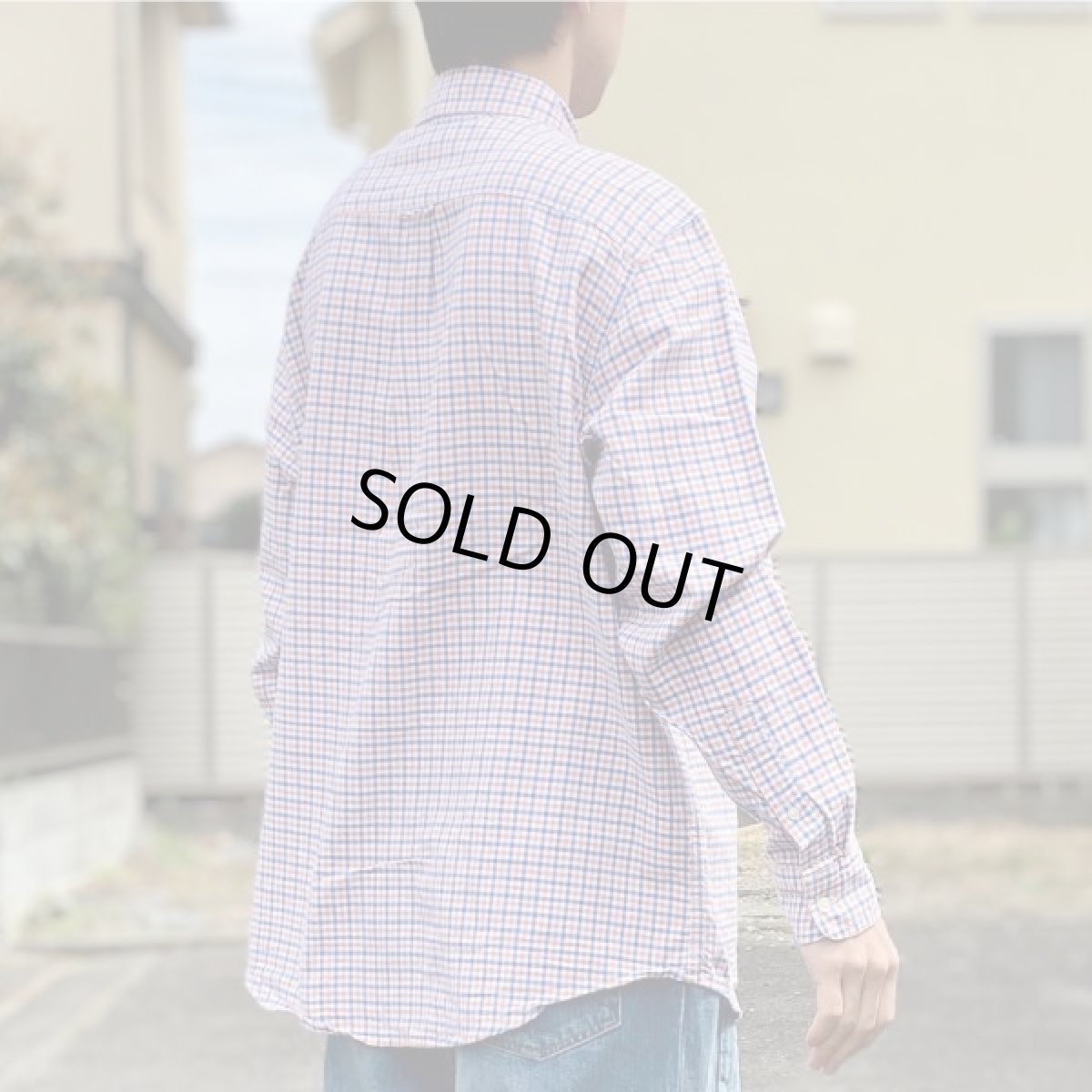 画像19: 「CHAPS(チャップス)」3トーンギンガムチェック KNICKSカラー ボタンダウンシャツ (19)